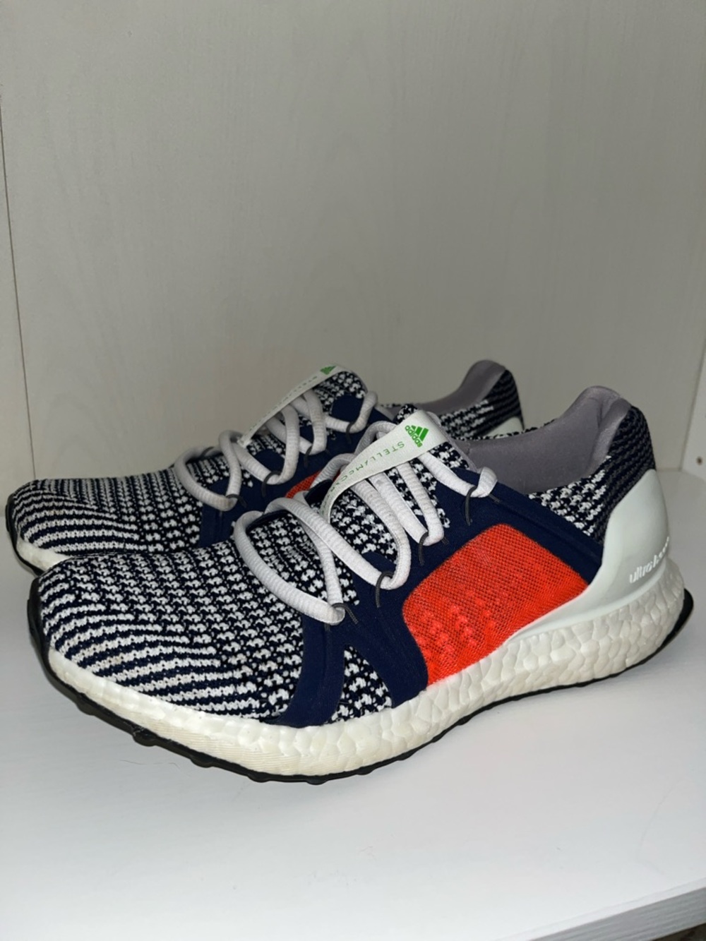 Adidas by Stella McCartney Navy, White & Orange Ultra Boost 5